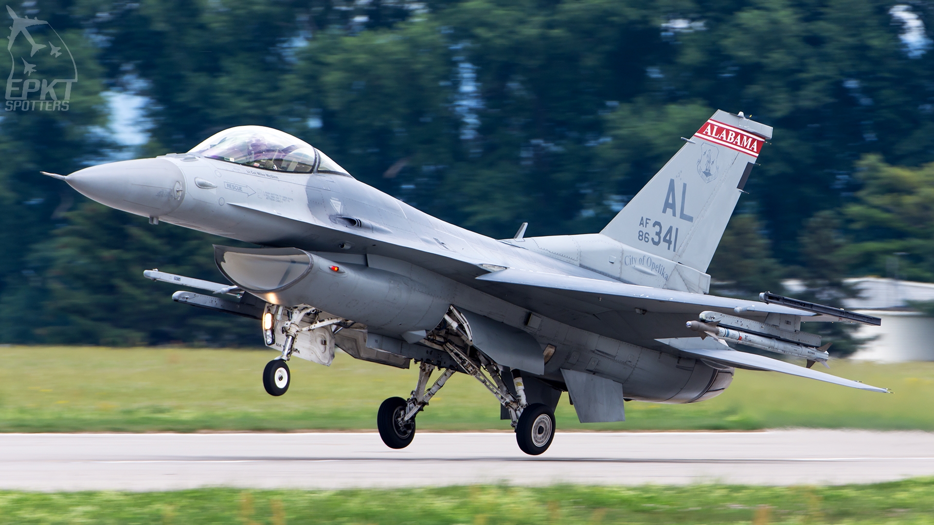 86-0341 - General Dynamics F-16C Fighting Falcon (United States - US Air Force) / Caslav - Caslav Czech Republic [LKCV/]