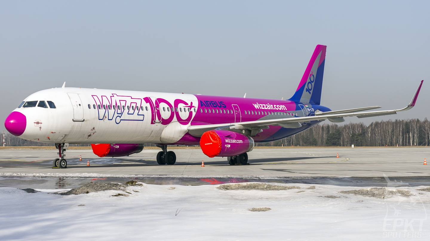 HA-LTD - Airbus A321 -231 (Wizz Air) / Pyrzowice - Katowice Poland [EPKT/KTW]