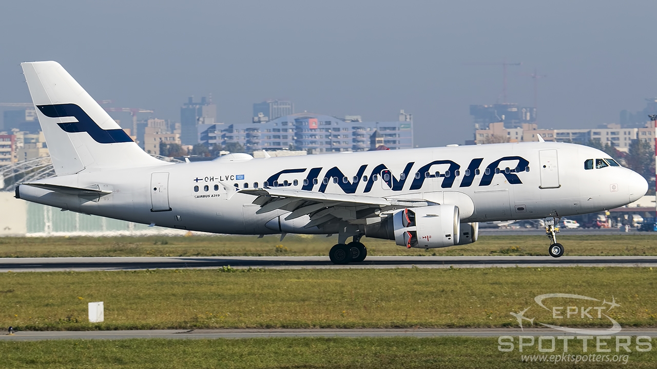 OH-LVC - Airbus A319 -112 (Finnair) / Chopin / Okecie - Warsaw Poland [EPWA/WAW]