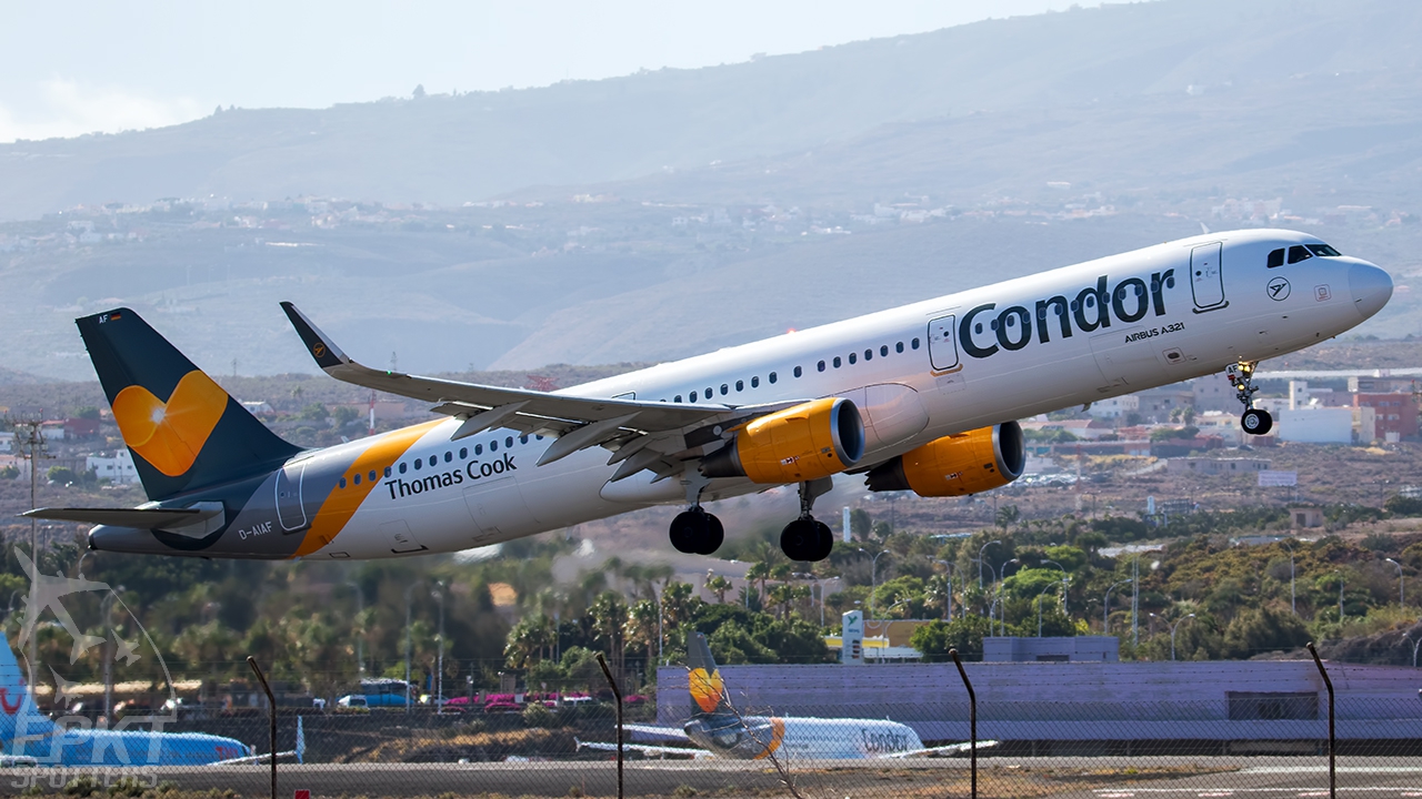 D-AIAF - Airbus A321 -211 (Condor) / Tenerife South Airport - Tenerife Island Spain [GCTS/TFS]