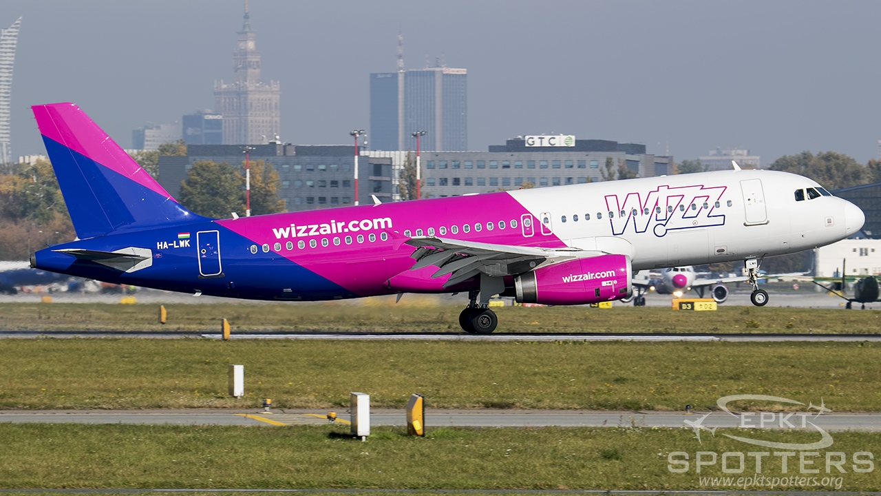 HA-LWK - Airbus A320 -232 (Wizz Air) / Chopin / Okecie - Warsaw Poland [EPWA/WAW]