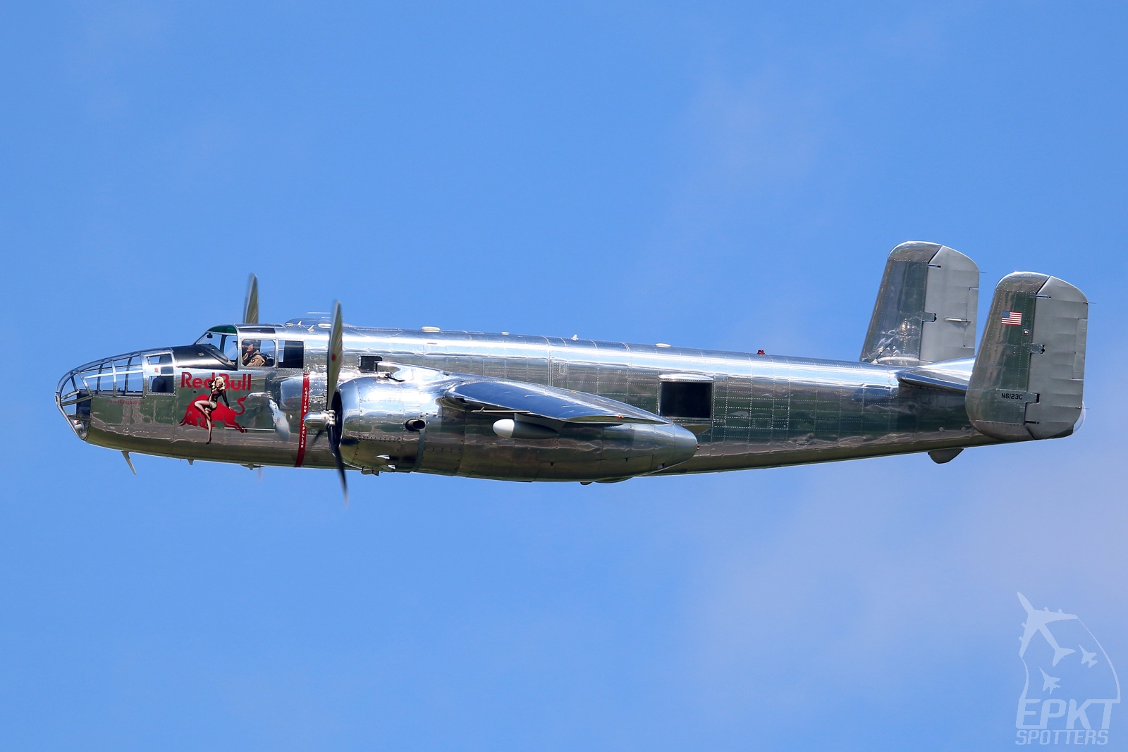 N6123C - North American B-25 J Mitchell (The Flying Bulls) / Zeltweg - Zeltweg Austria [LOXZ/]