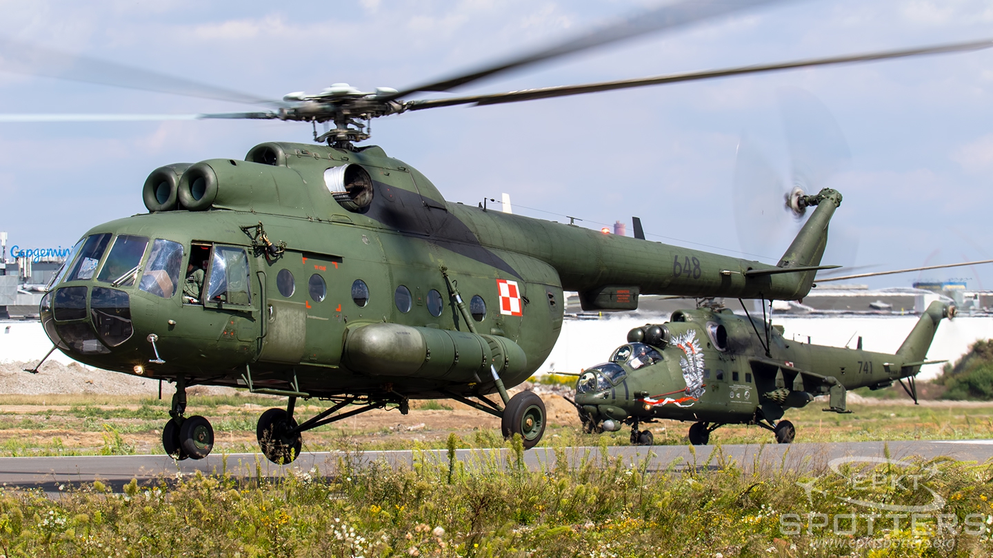 648 - Mil Mi-8 T (Poland - Army) / Muchowiec - Katowice Poland [EPKM/]