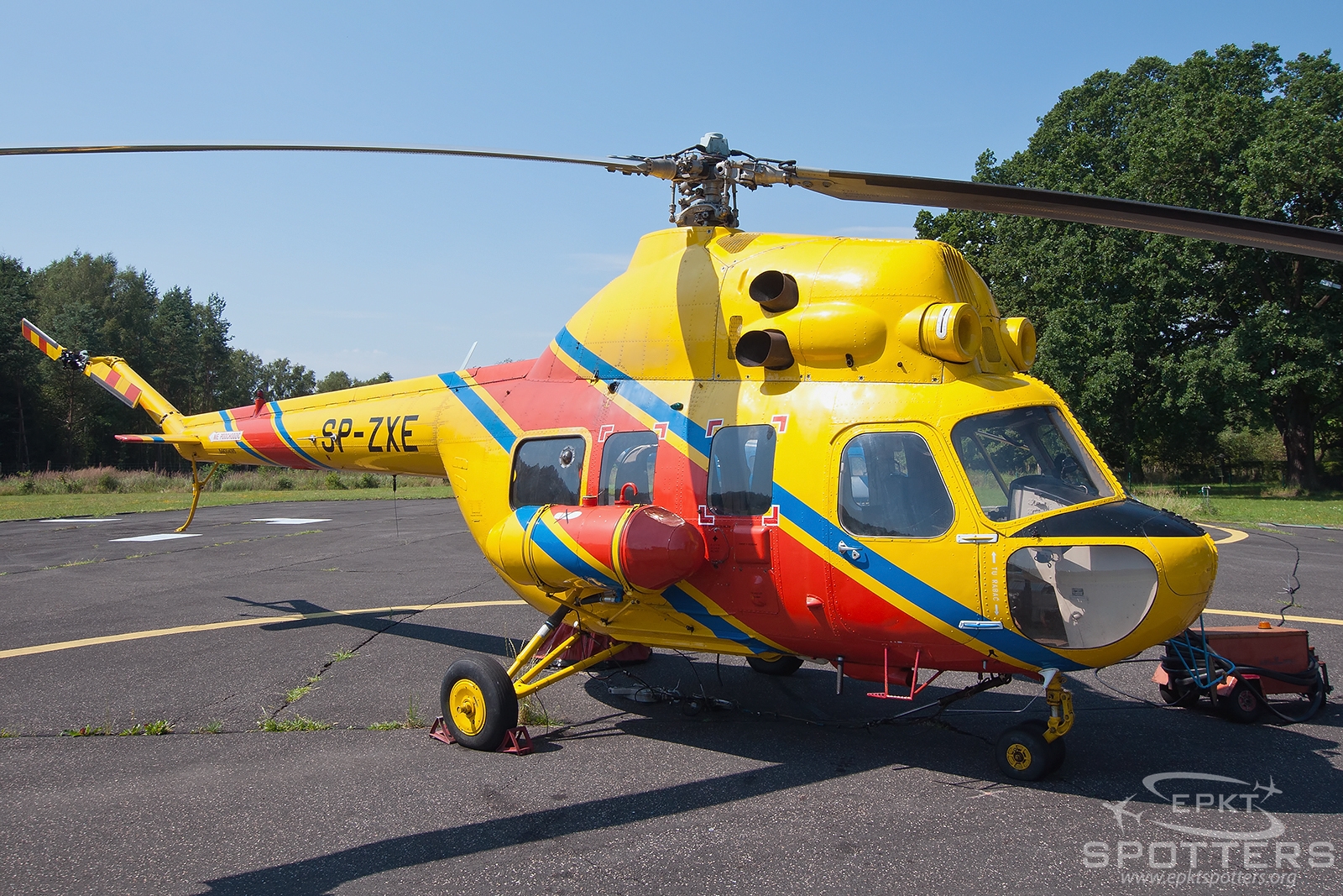 SP-ZXE - Mil Mi-2 Hoplite (Heliseco) / Other location - Brynek Poland [/]