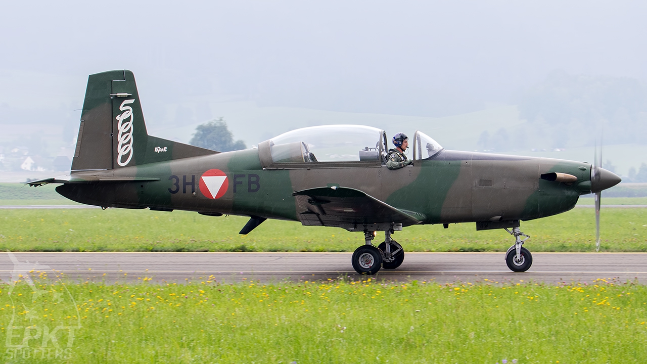 3H-FB - Pilatus PC-7  (Austria - Air Force) / Zeltweg - Zeltweg Austria [LOXZ/]
