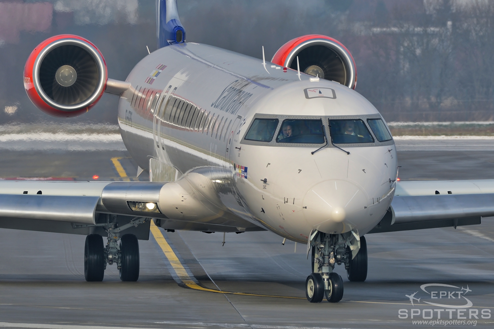 EI-FPS - Canadair CRJ -900 (SAS - Scandinavian Airlines (CityJet)) / Balice - Krakow Poland [EPKK/KRK]