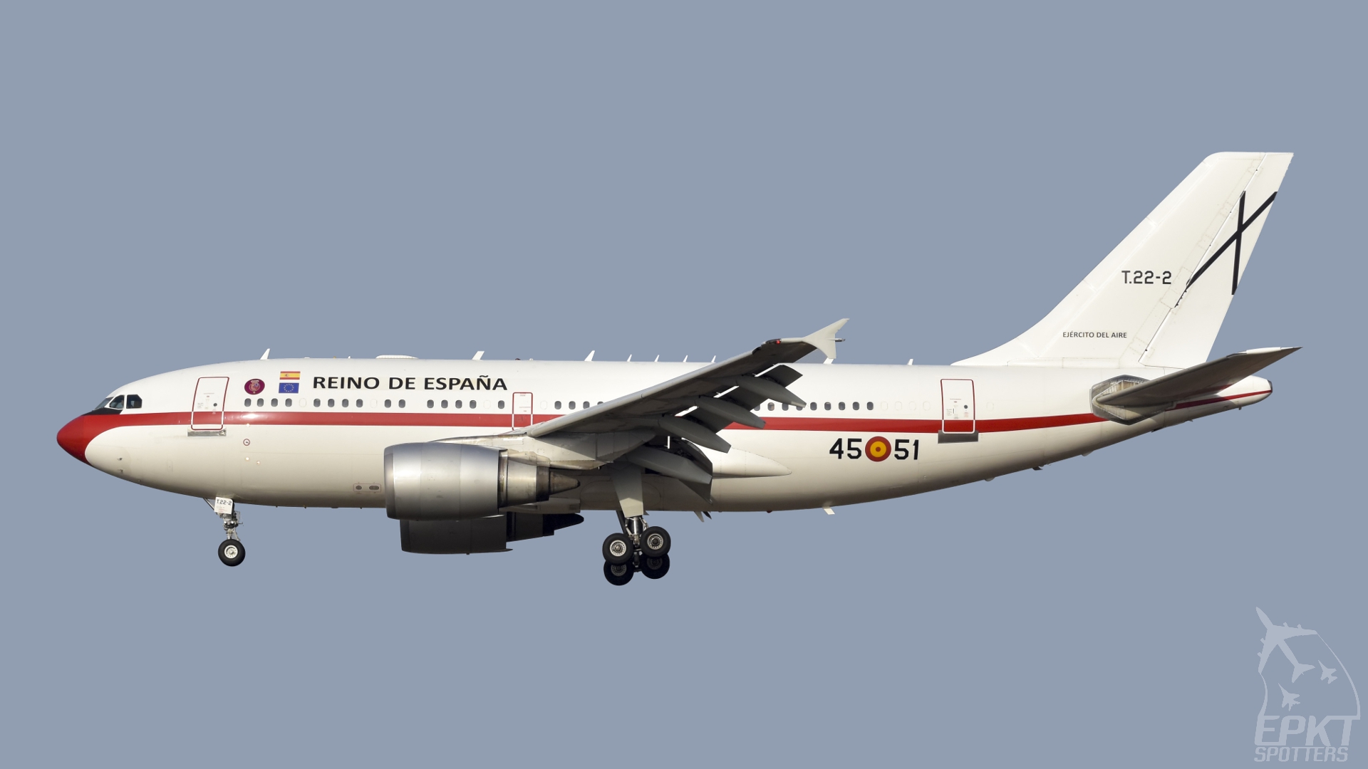 T.22-2 - Airbus A310 -304 (Spain - Air Force) / Pyrzowice - Katowice Poland [EPKT/KTW]