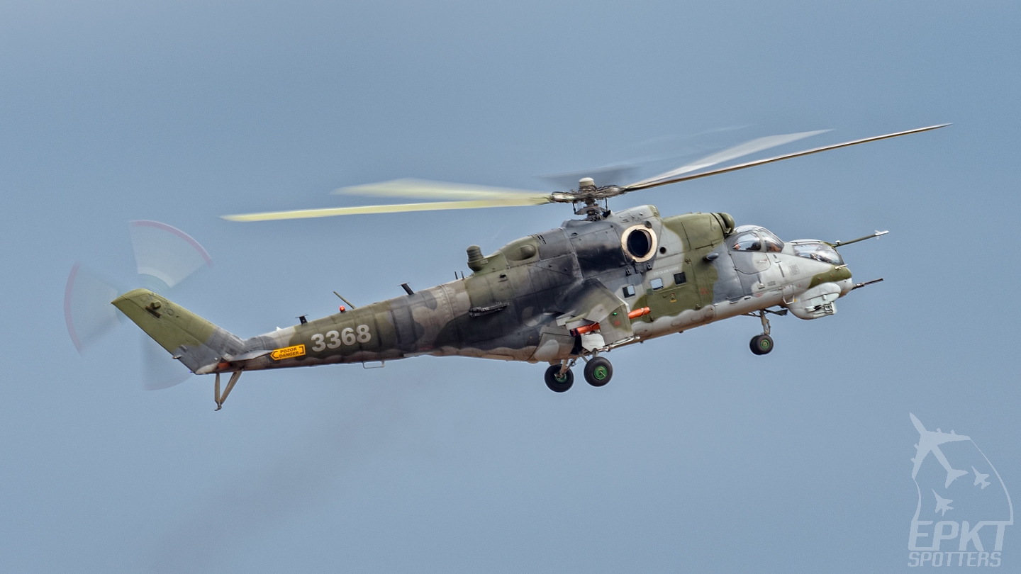 3368 - Mil Mi-24 V Hind (Czech Republic - Air Force) / Leos Janacek Airport - Ostrava Czech Republic [LKMT/OSR]