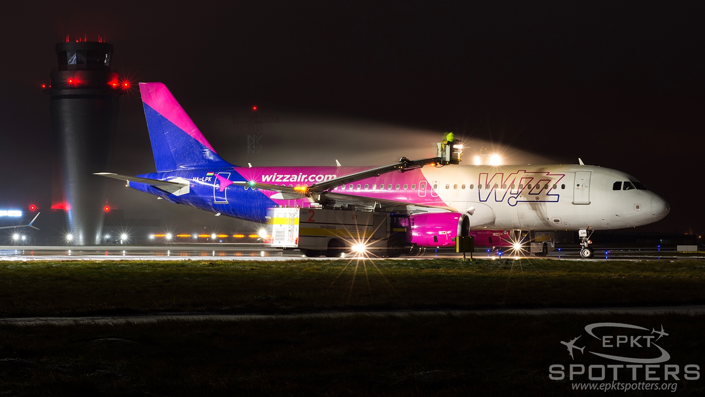 HA-LPK - Airbus A320 -232 (Wizz Air) / Pyrzowice - Katowice Poland [EPKT/KTW]