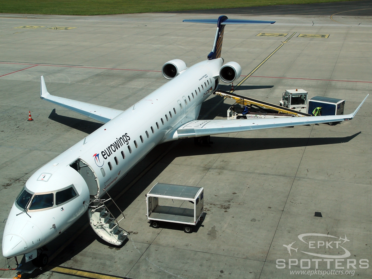 D-ACNE - Bombardier CRJ -900 NextGen (Eurowings) / Pyrzowice - Katowice Poland [EPKT/KTW]
