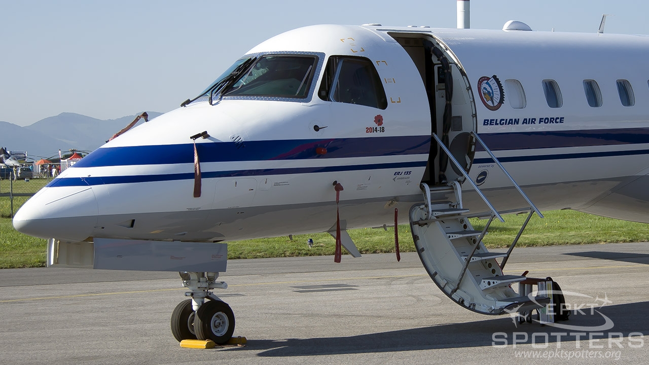 CE-02 - Embraer ERJ-135 LR (Belgium - Air Force) / Sliac - Sliac Slovakia [LZSL/SLD]