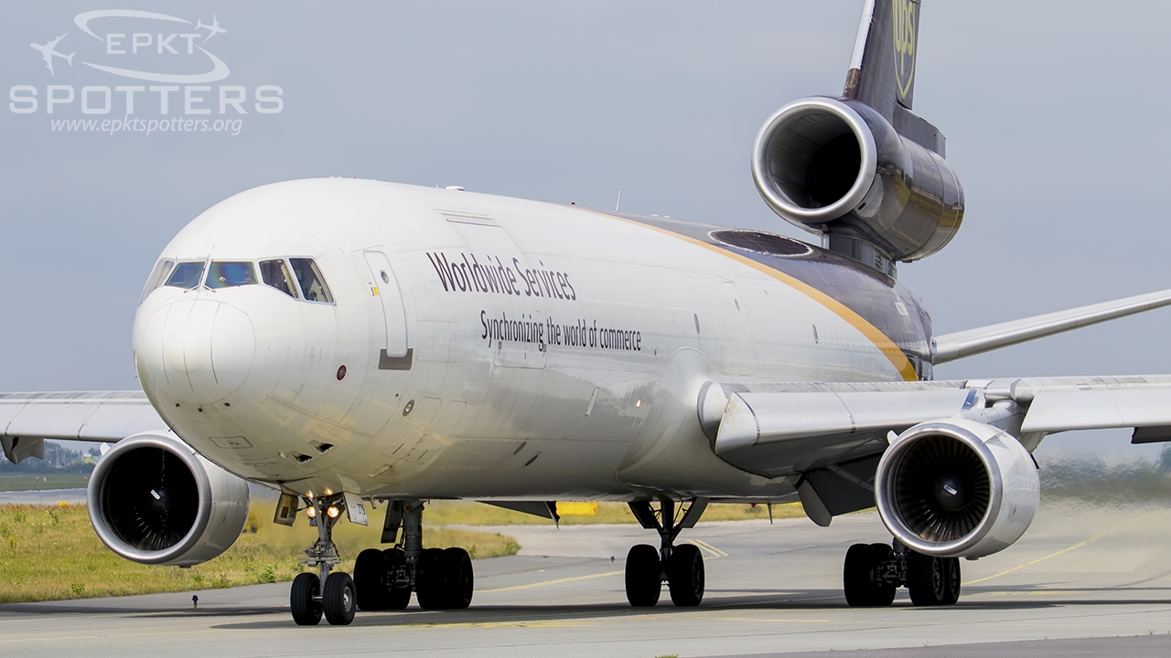N275UP - McDonnell Douglas MD-11 (F) (United Parcel Service (UPS)) / Chopin / Okecie - Warsaw Poland [EPWA/WAW]