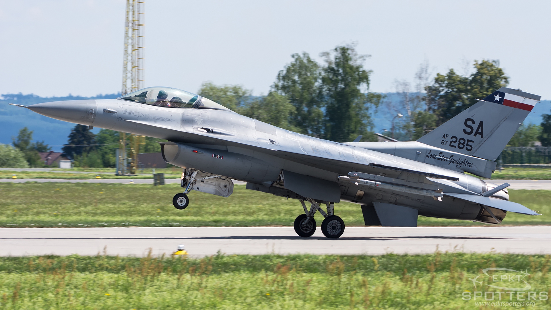 87-0285 - Lockheed Martin F-16-C Fighting Falcon Fighting Falcon (United States - US Air Force) / Caslav - Caslav Czech Republic [LKCV/]