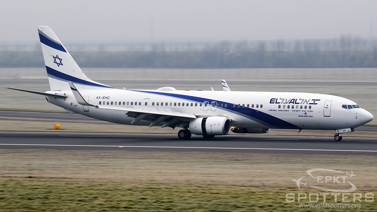 4X-EHC - Boeing 737 -958ER (El Al Israel Airlines) / Schwechat - Vienna Austria [LOWW/VIE]