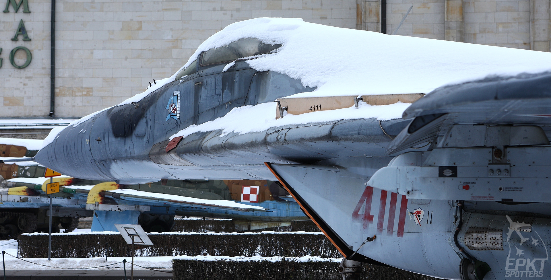 4111 - Mikoyan Gurevich MiG-29 G (Poland - Air Force) / Chopin / Okecie - Warsaw Poland [EPWA/WAW]