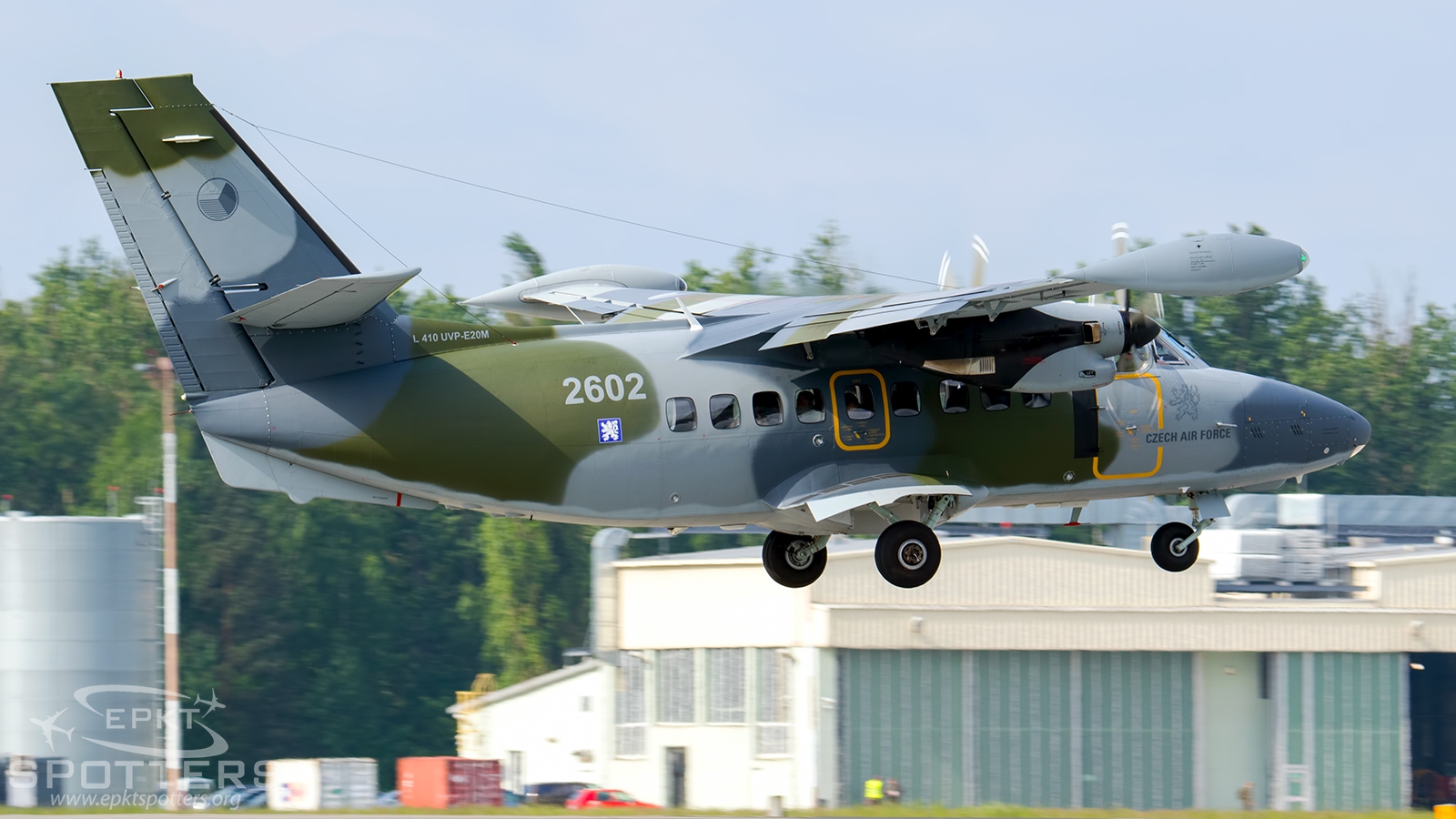 2602 - Let L-410  UVP-E Turbolet (Czech Republic - Air Force) / Krzesiny - Poznan Poland [EPKS/]