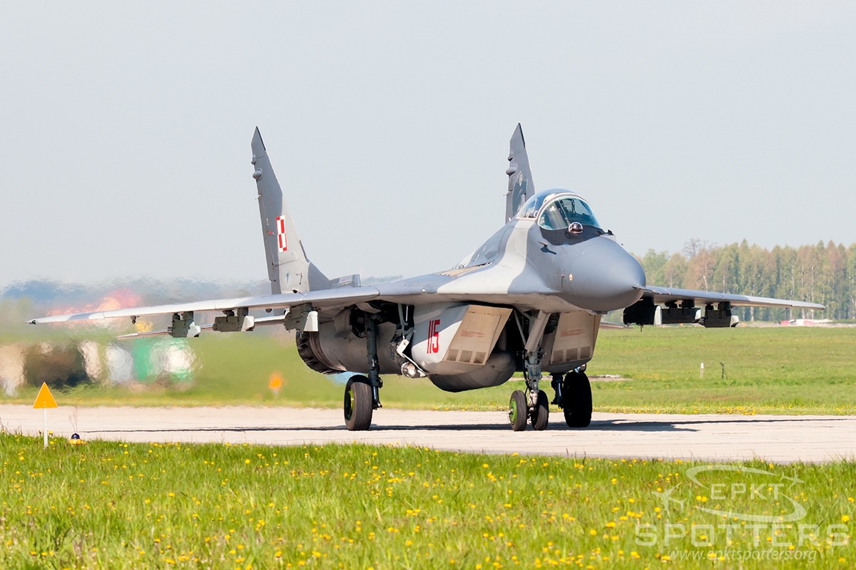 115 - Mikoyan Gurevich MiG-29 A Fulcrum (Poland - Air Force) / 23 Baza Lotnictwa Taktycznego - Minsk Mazowiecki Poland [EPMM/]