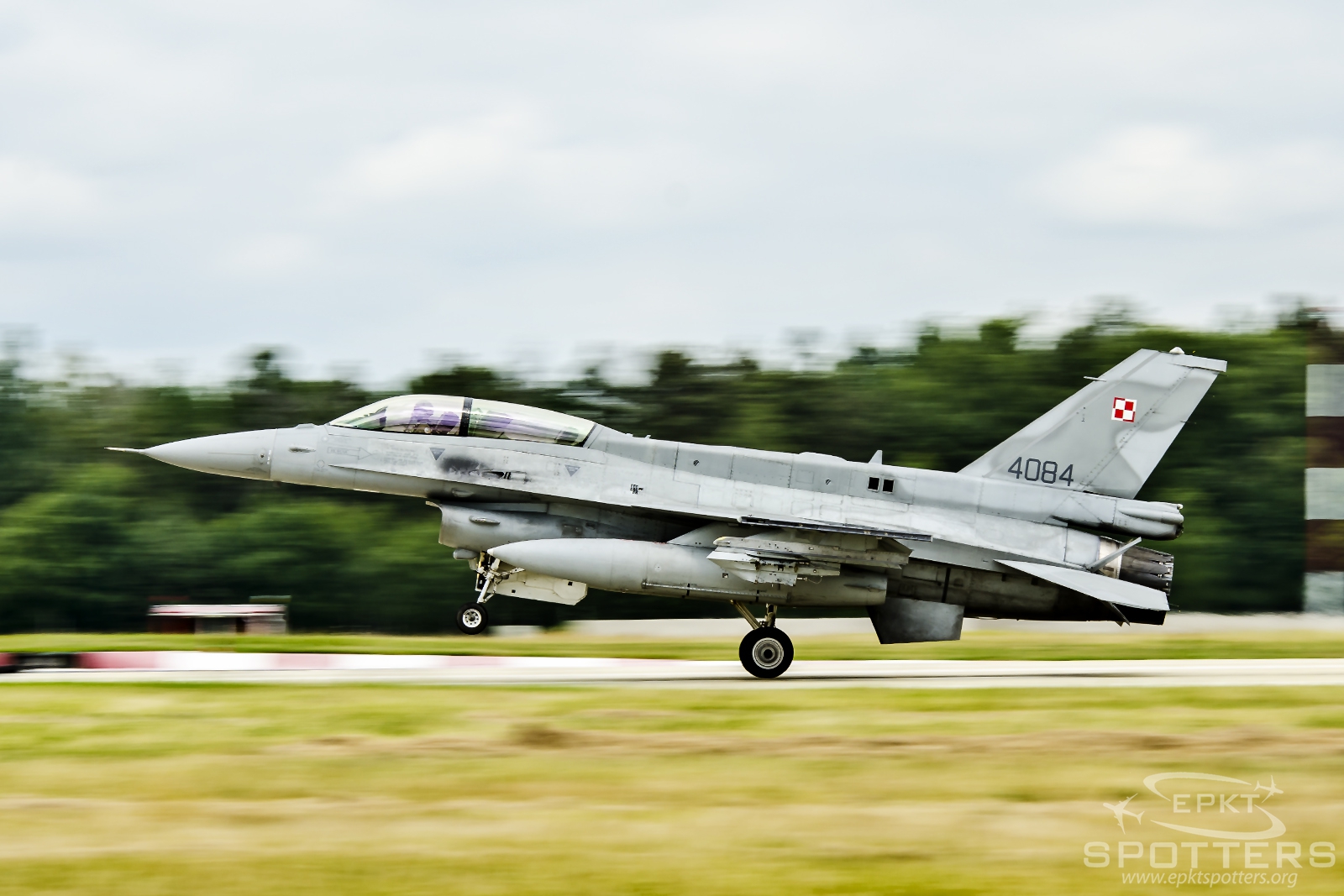 4084 - Lockheed Martin F-16 D Fighting Falcon (Poland - Air Force) / 32 Baza Lotnictwa Taktycznego - Lask Poland [EPLK/]
