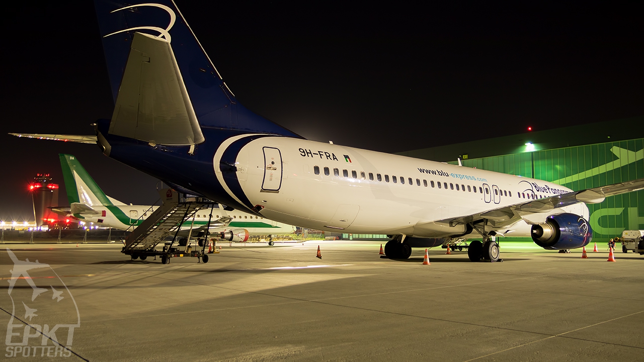9H-FRA - Boeing 737 -85F (Blue Panorama Airlines) / Pyrzowice - Katowice Poland [EPKT/KTW]