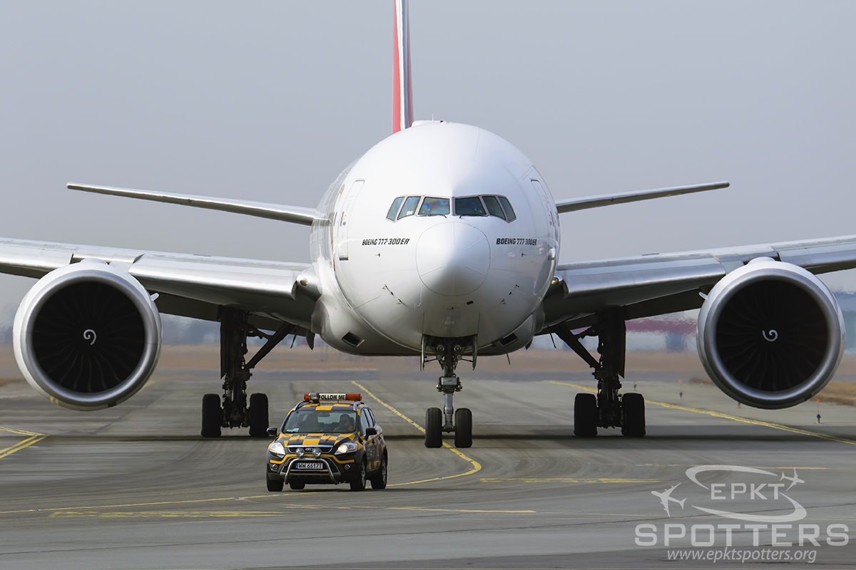A6-ENO - Boeing 777 -31HER (Emirates) / Chopin / Okecie - Warsaw Poland [EPWA/WAW]