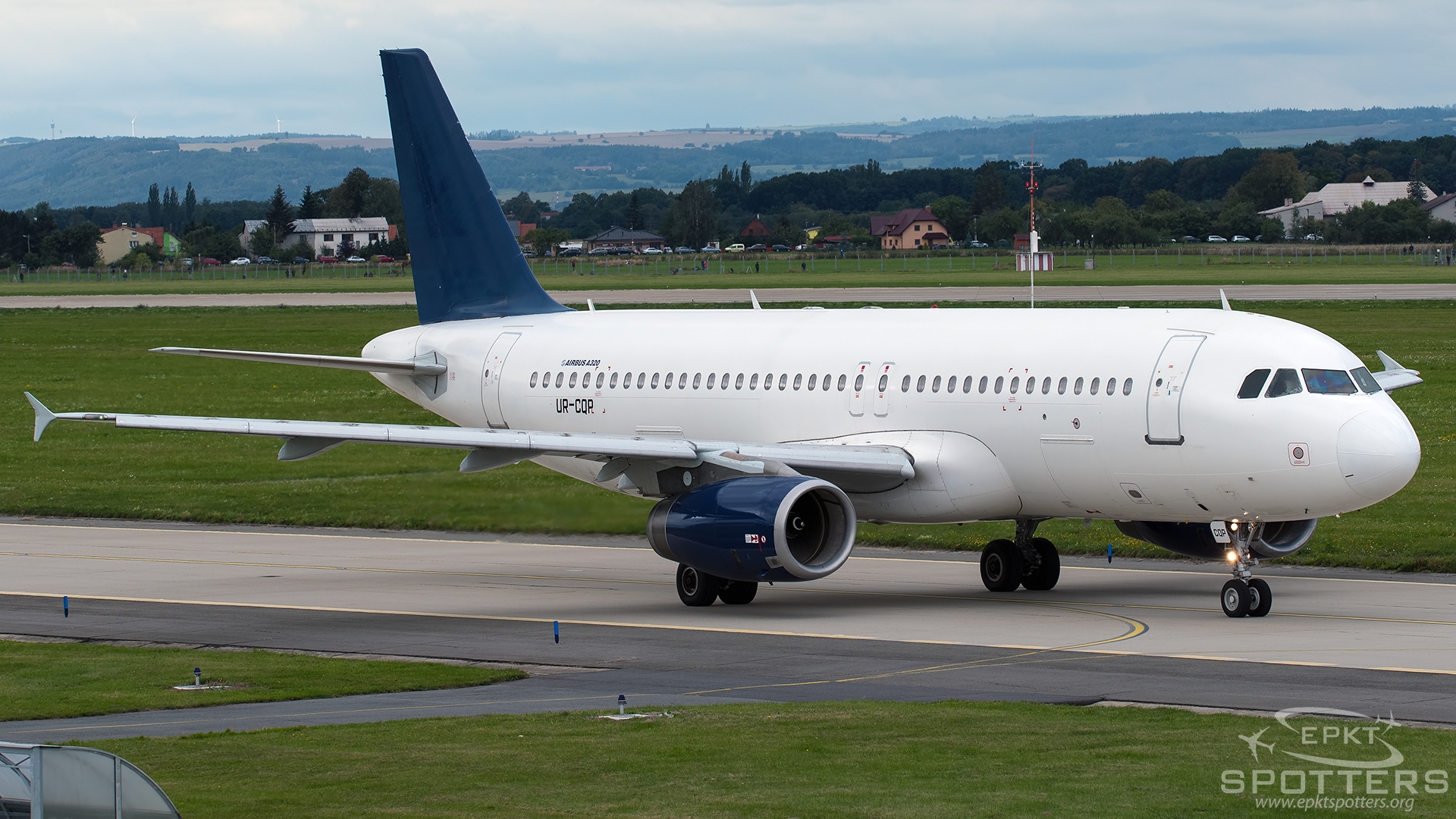 UR-CQP - Airbus A320 -231 (Dart) / Leos Janacek Airport - Ostrava Czech Republic [LKMT/OSR]
