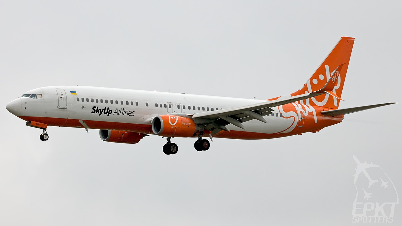 UR-SQF - Boeing 737 -8H6 (SkyUp Airlines) / Pyrzowice - Katowice Poland [EPKT/KTW]