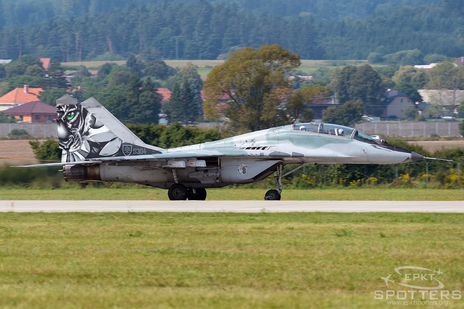5304 - Mikoyan Gurevich MiG-29 UBS Fulcrum (Slovakia - Air Force) / Sliac - Sliac Slovakia [LZSL/SLD]