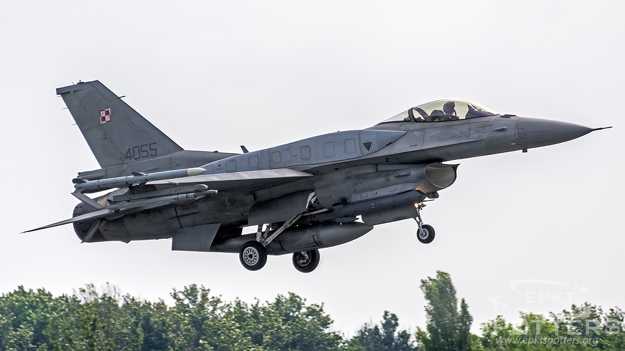 4055 - Lockheed Martin F-16 C Fighting Falcon (Poland - Air Force) / Krzesiny - Poznan Poland [EPKS/]