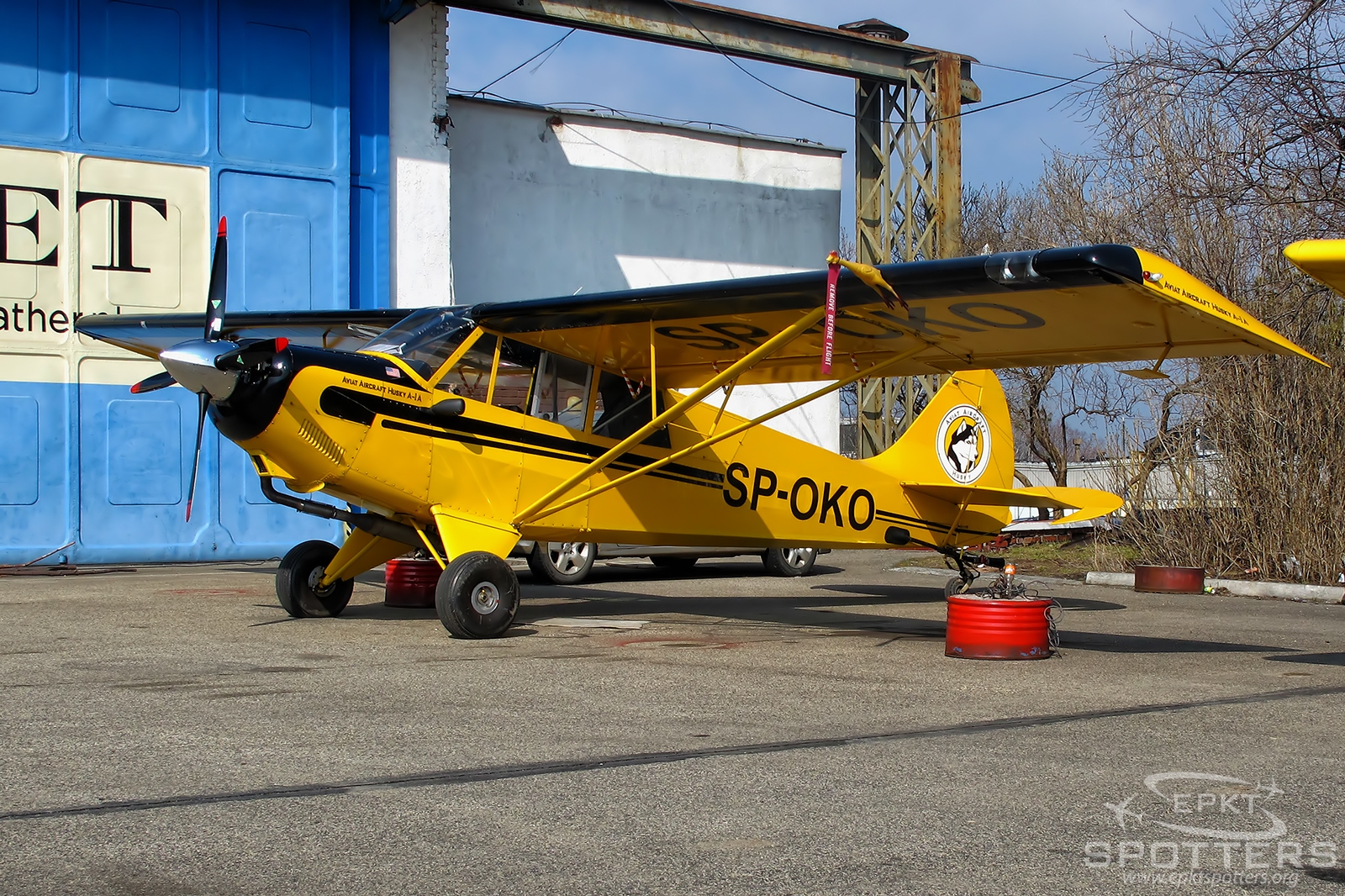 SP-OKO - Aviat A-1 A Husky (Aeroklub Nowy Targ) / Aleksandrowice - Bielsko-biala Poland [EPBA/]