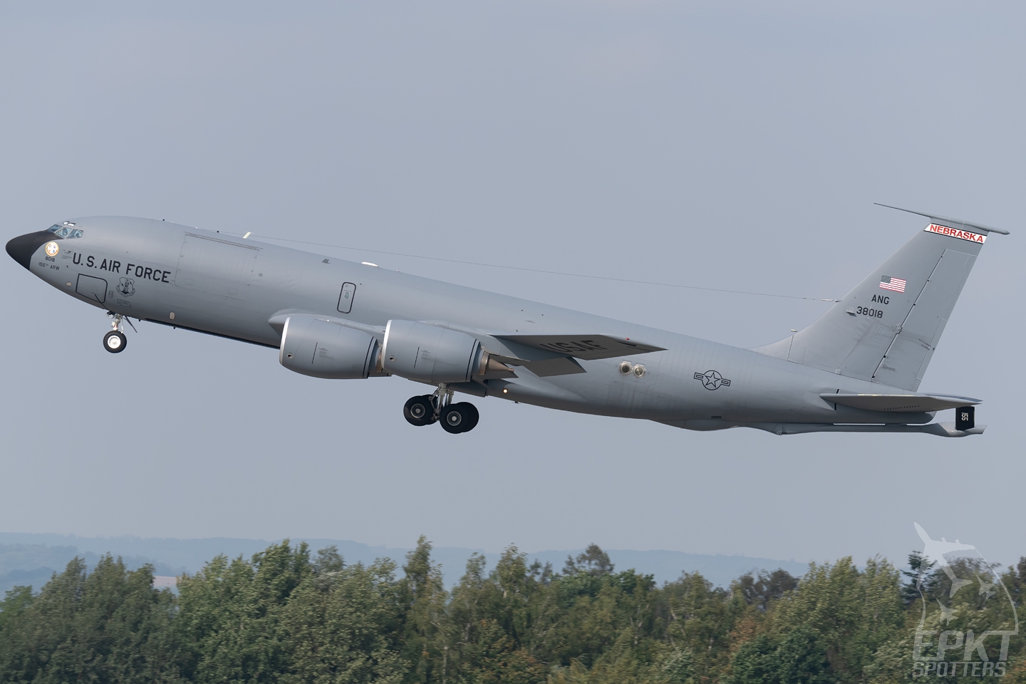 63-8018 - Boeing KC-135 R Stratotanker (United States - US Air Force (USAF)) / Leos Janacek Airport - Ostrava Czech Republic [LKMT/OSR]