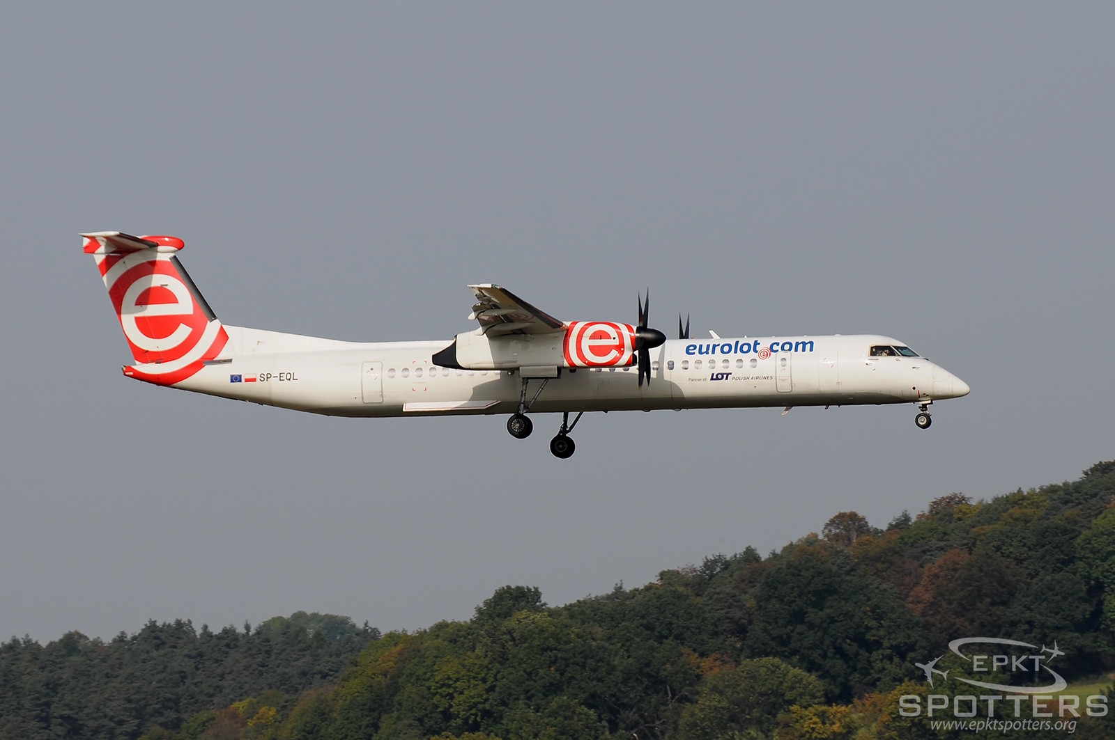 SP-EQL - Bombardier Dash 8 -Q402NextGen (EuroLOT) / Balice - Krakow Poland [EPKK/KRK]
