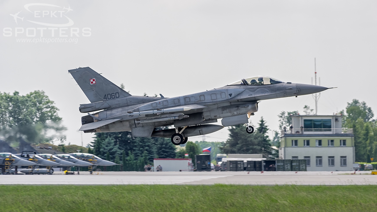 4060 - Lockheed Martin F-16 C Fighting Falcon (Poland - Air Force) / Krzesiny - Poznan Poland [EPKS/]
