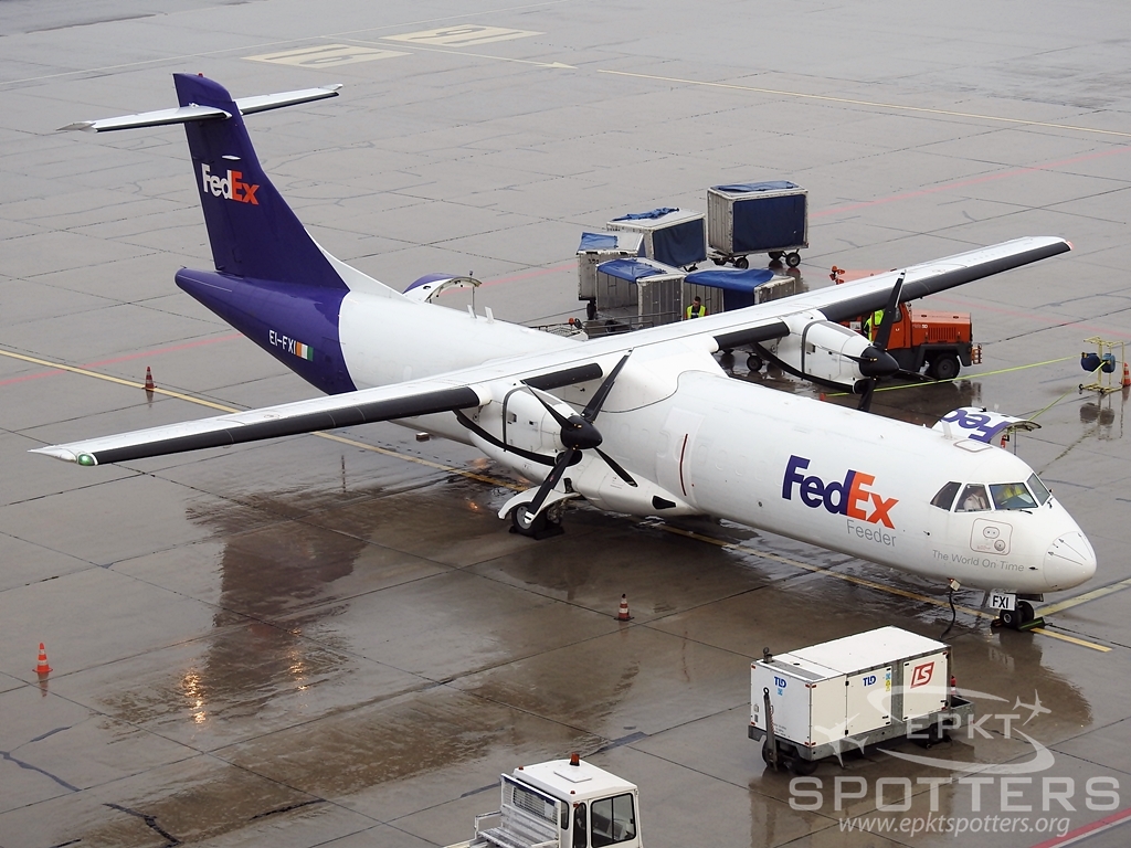 EI-FXI - ATR 72 -202(F) (FedEx (Air Contractors)) / Pyrzowice - Katowice Poland [EPKT/KTW]