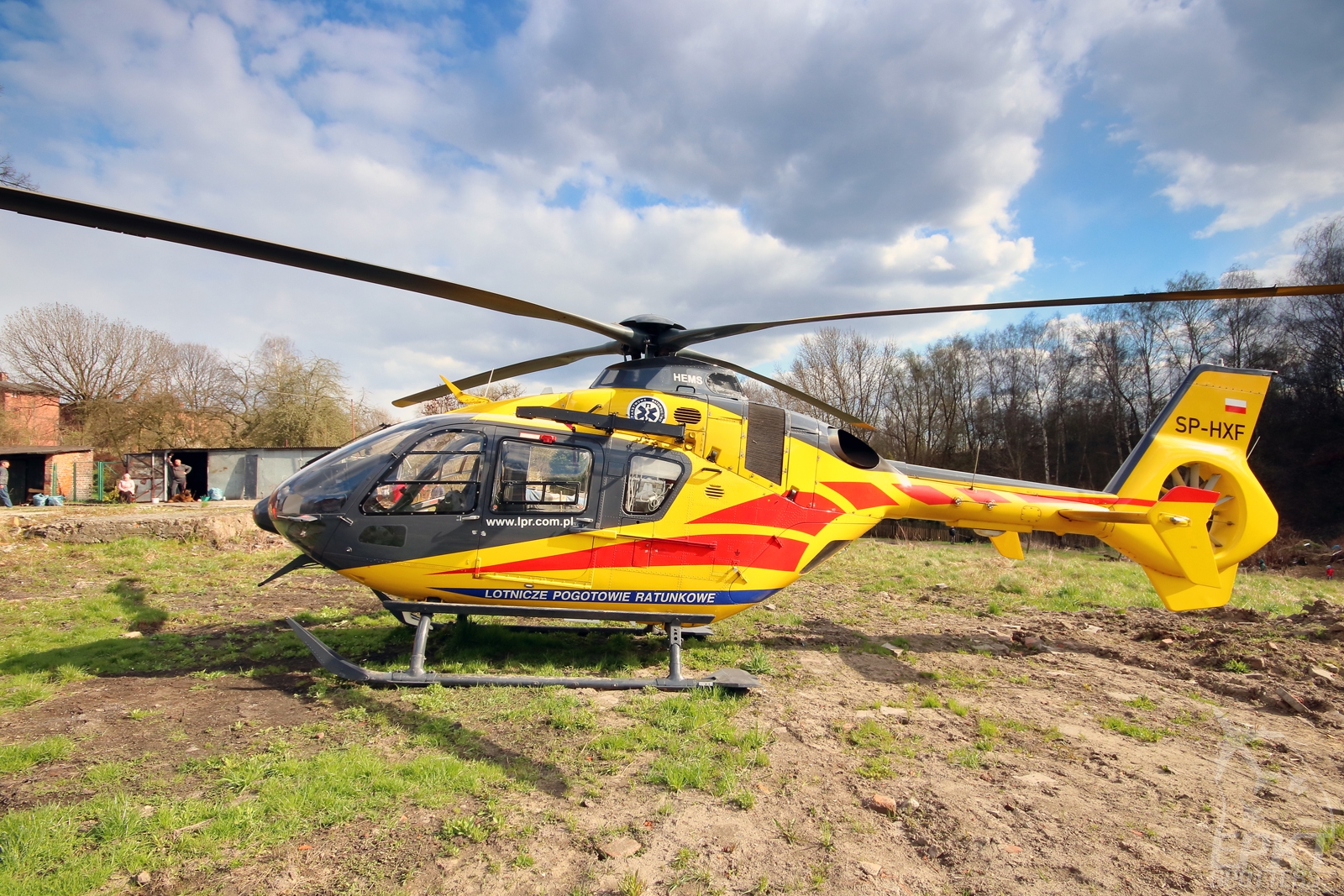 SP-HXF - Eurocopter EC-135 P2 (Lotnicze Pogotowie Ratunkowe - LPR) / Other location - Ruda Śląska Bykowina Poland [/]