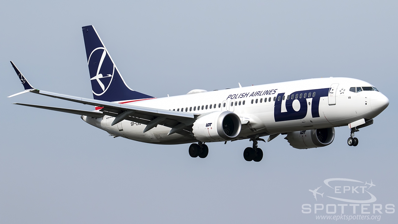 SP-LVB - Boeing 737 -8 MAX (LOT Polish Airlines) / Chopin / Okecie - Warsaw Poland [EPWA/WAW]