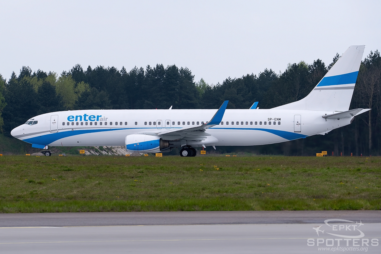 SP-ENM - Boeing 737 -8CX (EnterAir) / Pyrzowice - Katowice Poland [EPKT/KTW]