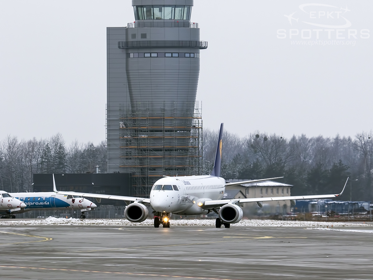 D-AECF - Embraer 190 -100LR (Lufthansa Regional (CityLine)) / Pyrzowice - Katowice Poland [EPKT/KTW]