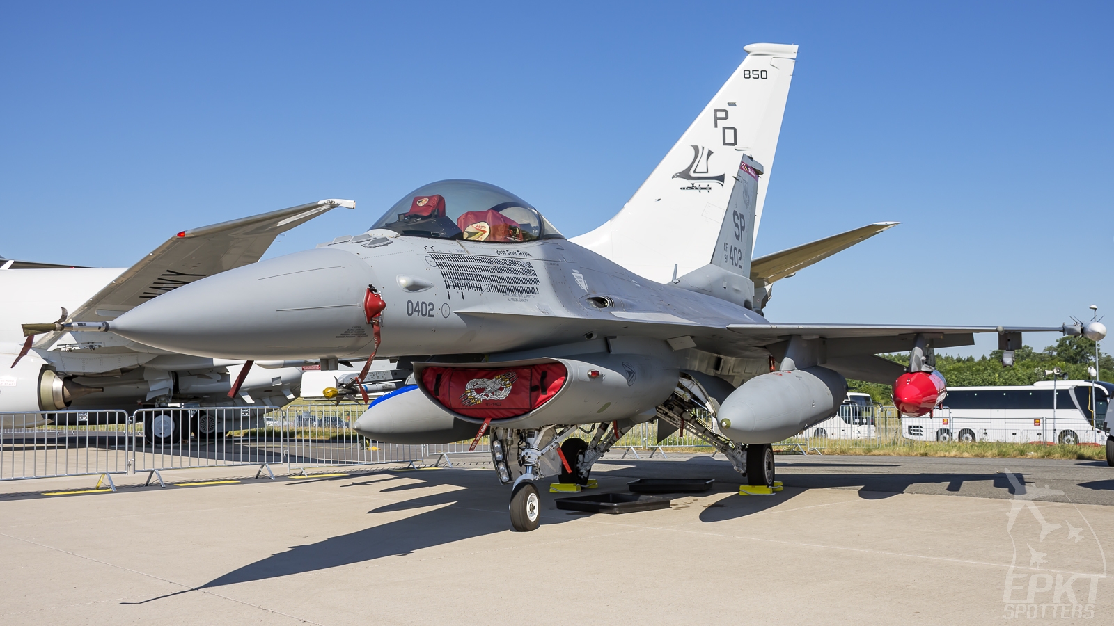 91-0402 - Lockheed Martin F-16 CJ Fighting Falcon (United States - US Air Force (USAF)) / Schönefeld - Berlin Germany [EDDB/SXF]