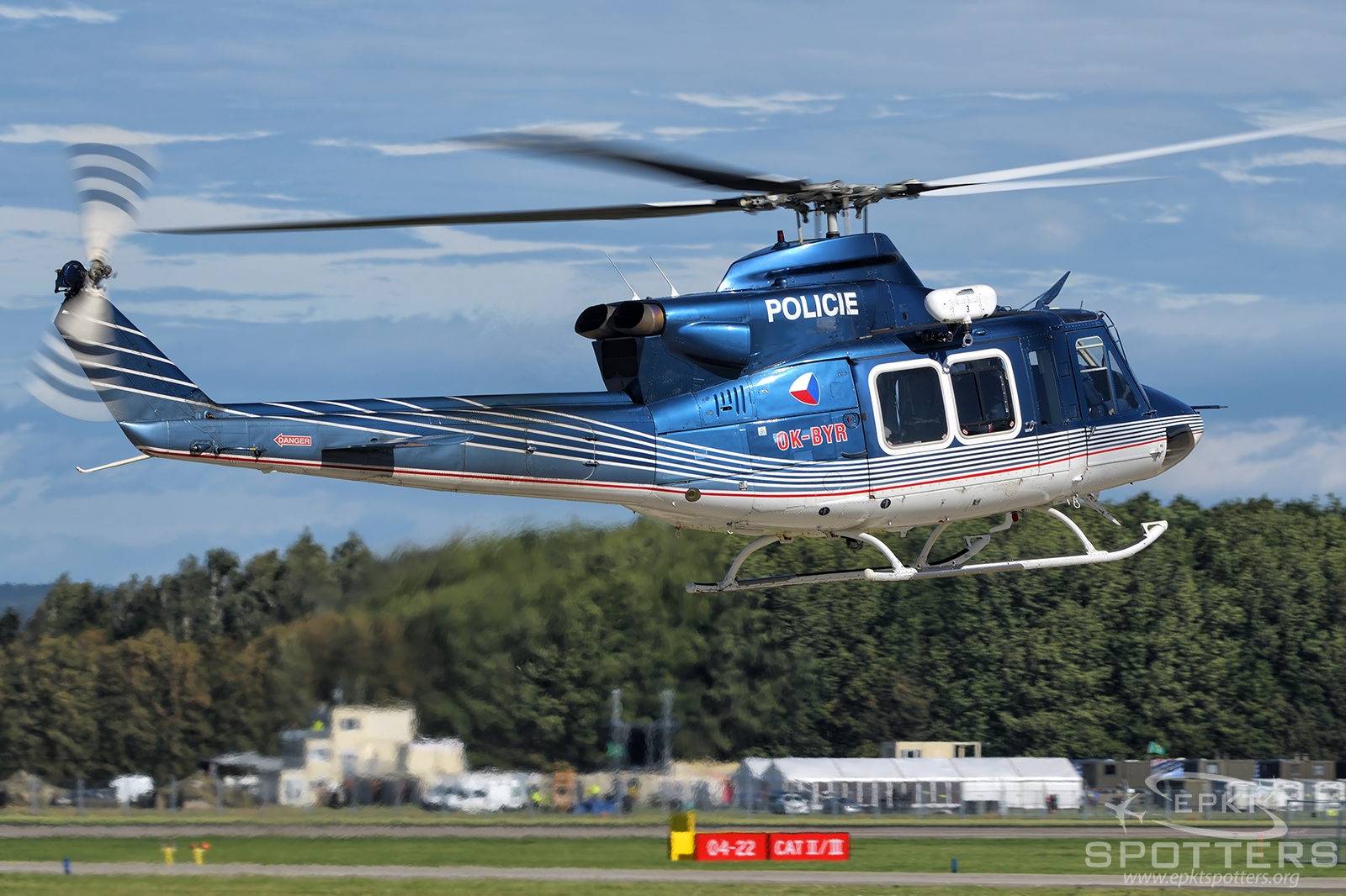 OK-BYR - Bell 412 EP (Czech Republic - Police) / Leos Janacek Airport - Ostrava Czech Republic [LKMT/OSR]