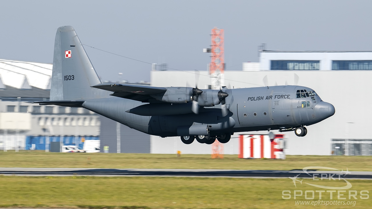 1503 - Lockheed C-130 E Hercules (Poland - Air Force) / Chopin / Okecie - Warsaw Poland [EPWA/WAW]