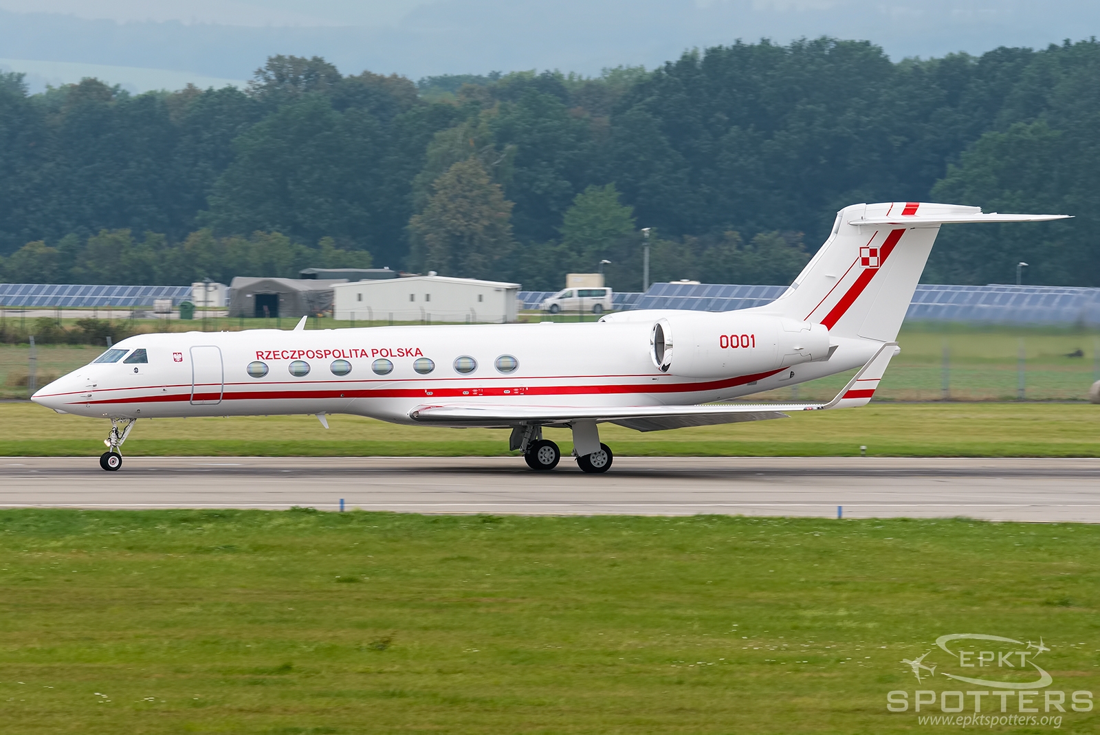 0001 - Gulfstream G550  (Poland - Air Force) / Leos Janacek Airport - Ostrava Czech Republic [LKMT/OSR]