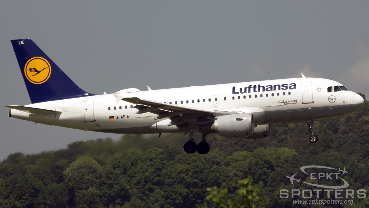 D-AILE - Airbus A319 -114 (Lufthansa) / Balice - Krakow Poland [EPKK/KRK]
