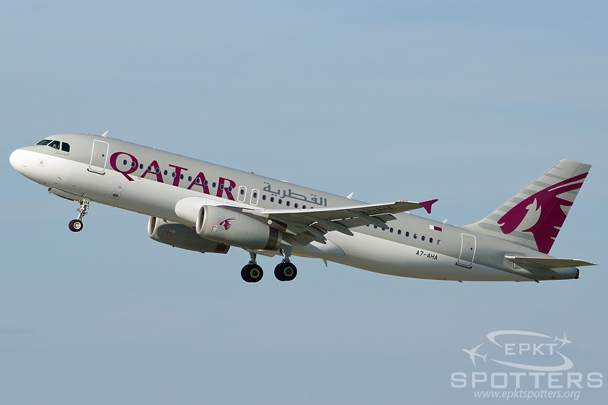 A7-AHA - Airbus A320 -232 (Qatar Airways) / Frankfurt Main - Frankfurt Germany [EDDF/FRA]