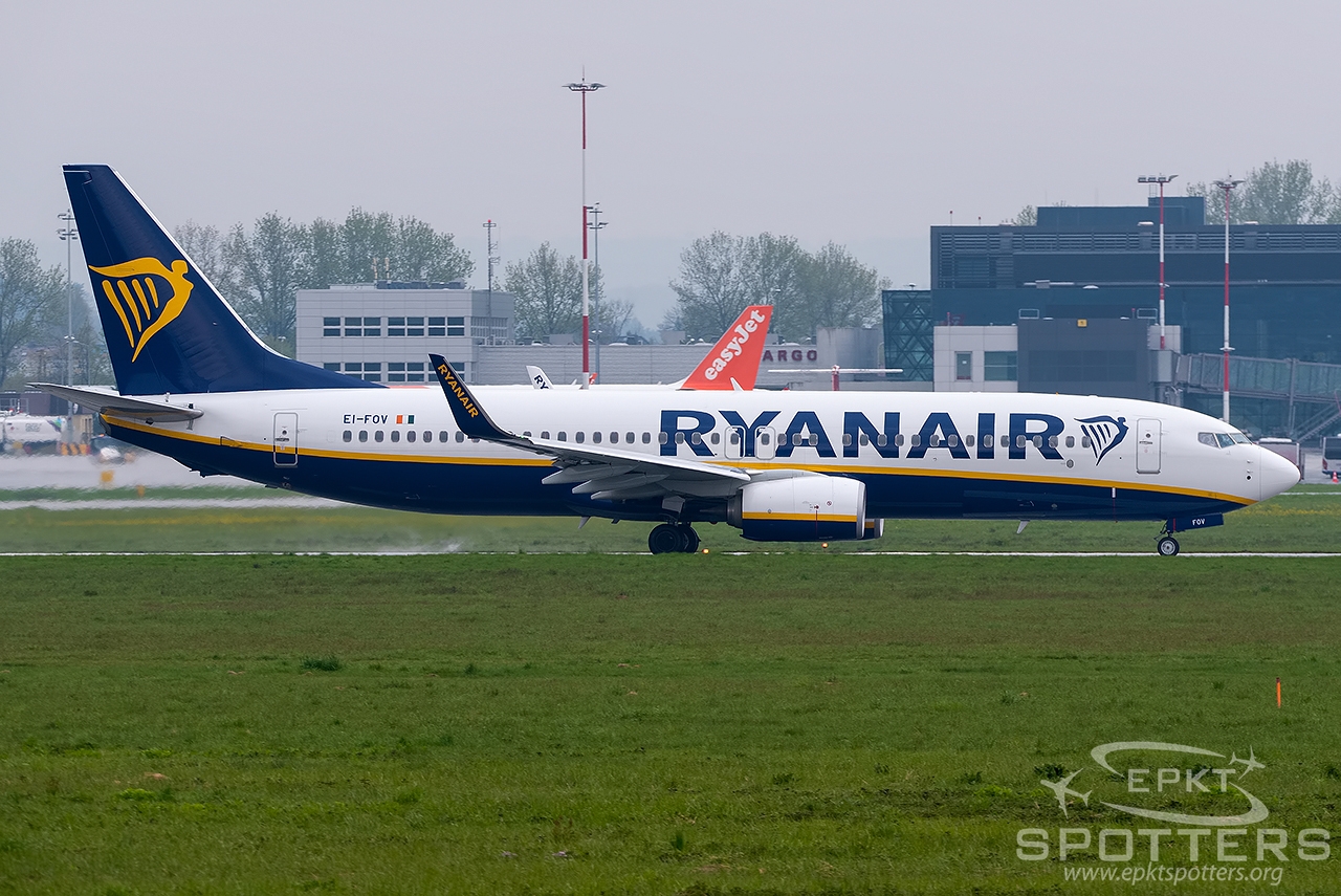 EI-FOV - Boeing 737 -8AS (Ryanair) / Balice - Krakow Poland [EPKK/KRK]