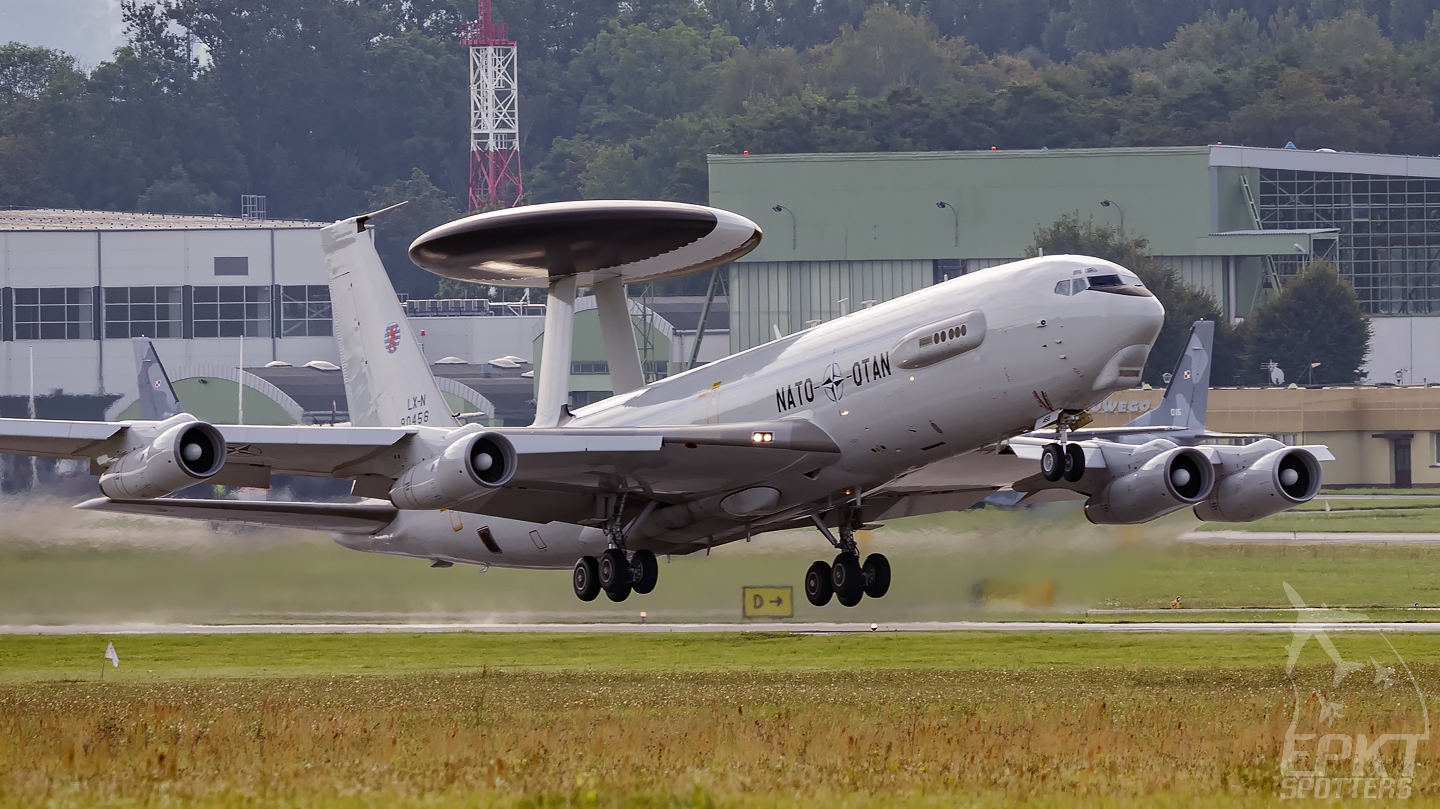 LX-N90456 - Boeing E-3 A Sentry (NATO - Airborne Early Warning Force) / Balice - Krakow Poland [EPKK/KRK]