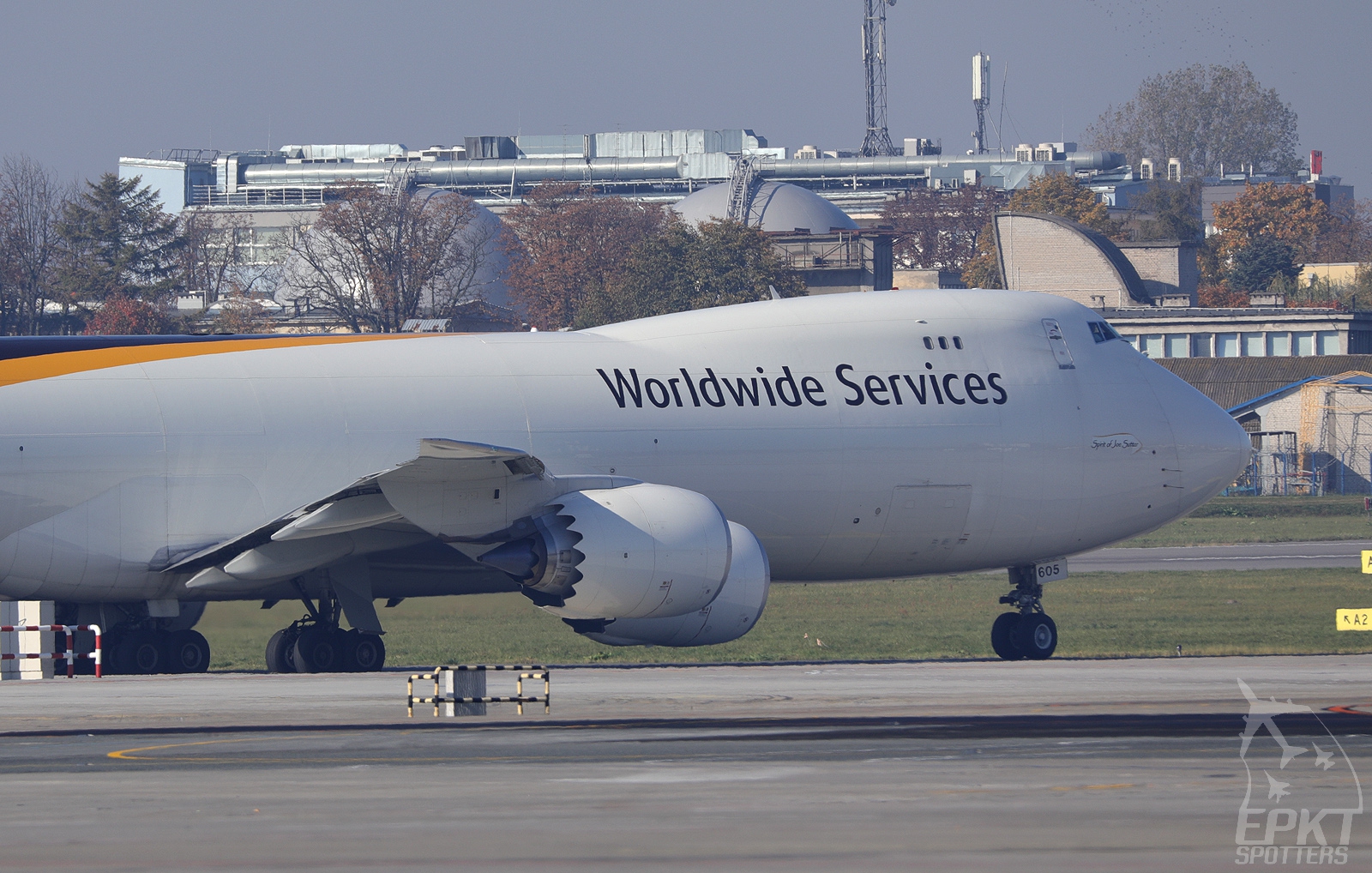 N605UP - Boeing 747 -84AF (United Parcel Service (UPS)) / Chopin / Okecie - Warsaw Poland [EPWA/WAW]