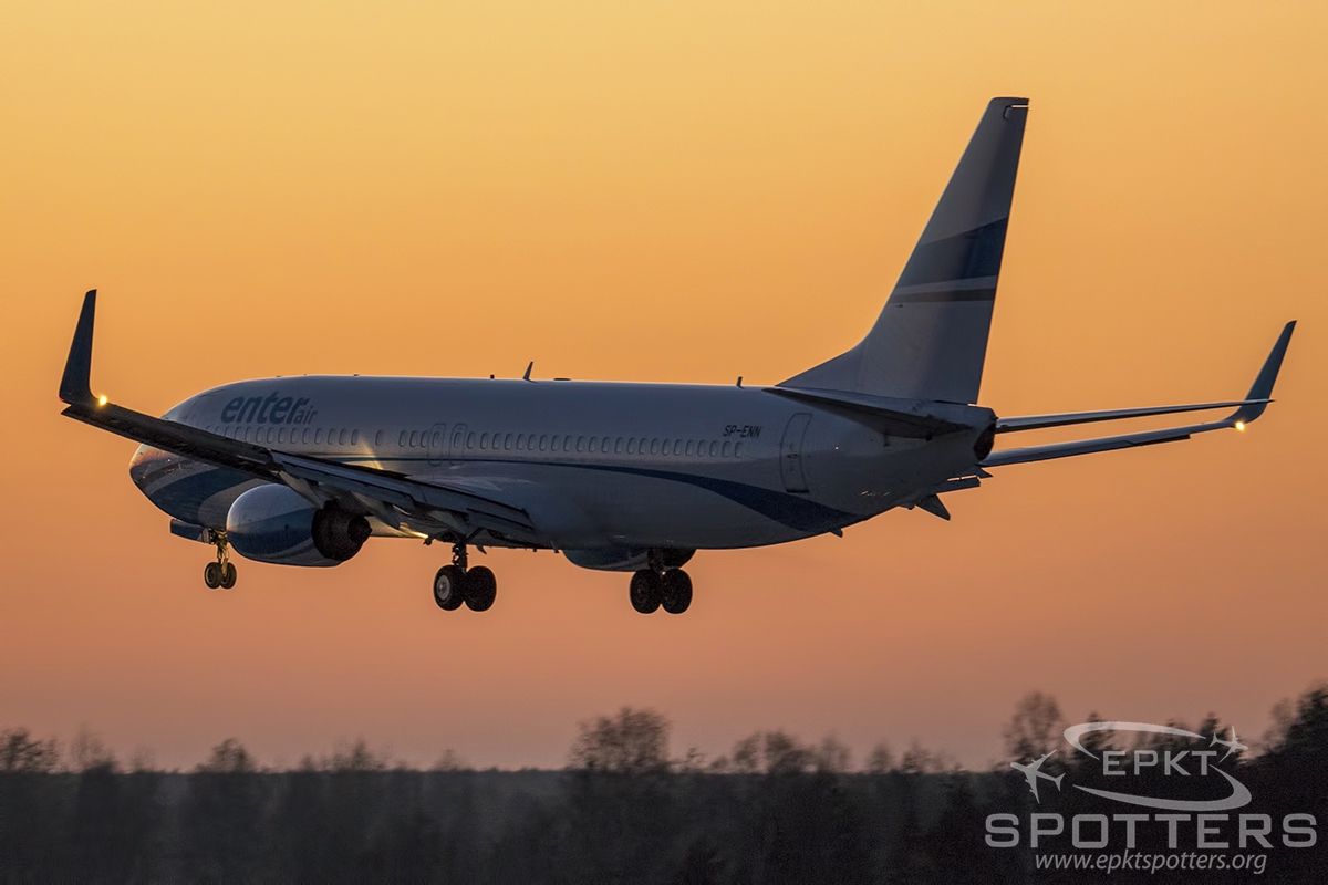 SP-ENN - Boeing 737 -8CX (EnterAir) / Pyrzowice - Katowice Poland [EPKT/KTW]