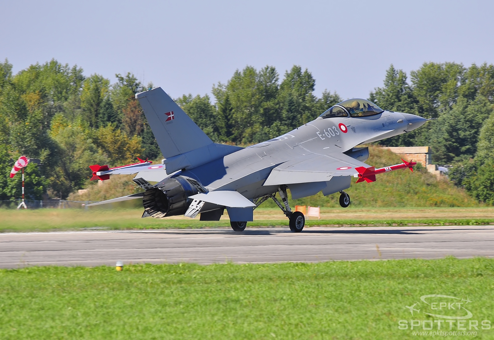 E-603 - General Dynamics F-16 AM Fighting Falcon (Denmark - Air Force) / Hradec Kralove - Hradec Kralove Czech Republic [LKHK/]