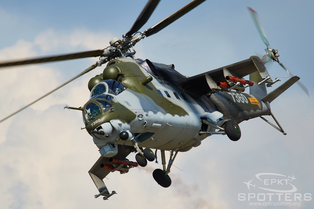 7360 - Mil Mi-35 M Hind (Czech Republic - Air Force) / Sliac - Sliac Slovakia [LZSL/SLD]