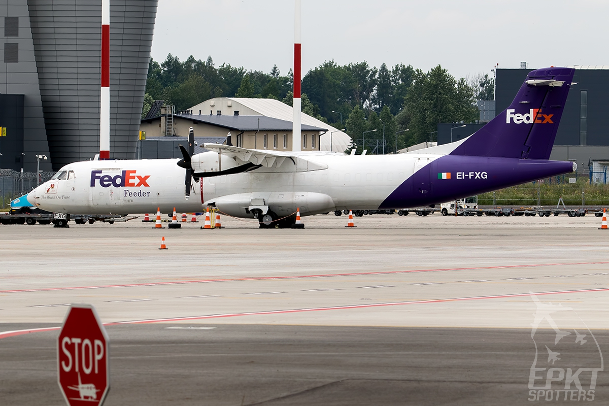 EI-FXG - ATR 72 -202(F) (FedEx (Air Contractors)) / Pyrzowice - Katowice Poland [EPKT/KTW]